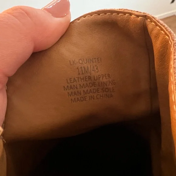 Lucky Brand Quintei Heeled Boot Macaroon Leather - Picture 6 of 6